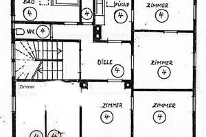Schöne fünf Zimmer Altbauwohnung in Stuttgart, Bad Cannstatt – Die vollständige Adresse der Immobilie erhältst du vom Anbieter., 70372 Kurpark, Stuttgart – Vorschaubild 10