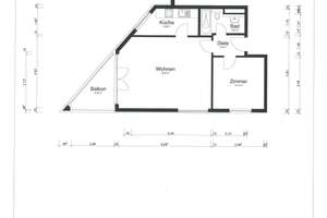 frisch modernisierte Wohnung mit Balkon * Lörick * TE 10