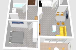 2 Zimmer Wohnung KFW 55 mit 57 m² ab 1.07.2026 zu vermieten – Dianastraße 6, 92708 Mantel – Vorschaubild 5