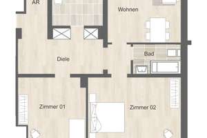 Traumhafte, große 3-Zi.-Whg. mit großem Balkon super zentral gelegen! E-Südviertel – Goethestr. 4, 45128 Südviertel, Essen – Vorschaubild 13