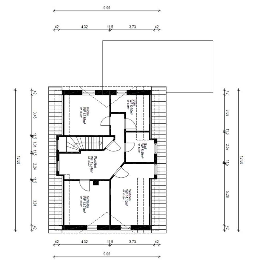 Immobilie in Risum-Lindholm - Kapitalanlage: zwei vermietete Wohnungen in Zweifamilienhaus (als EFH nutzbar) in Risum-Lindholm - Bild 4