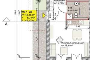 Barrierefreie Erdgeschosswohnung im KfW-55-Effizienzhaus – Die vollständige Adresse der Immobilie erhältst du vom Anbieter., 99090 Alach, Erfurt – Vorschaubild 5