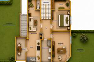 Großzügige 3,5-Zimmer-Wohnung mit Pool, Garten und Carport in Dresden-Weixdorf – Die vollständige Adresse der Immobilie erhältst du vom Anbieter., 1108 Weixdorf, Dresden – Vorschaubild 11