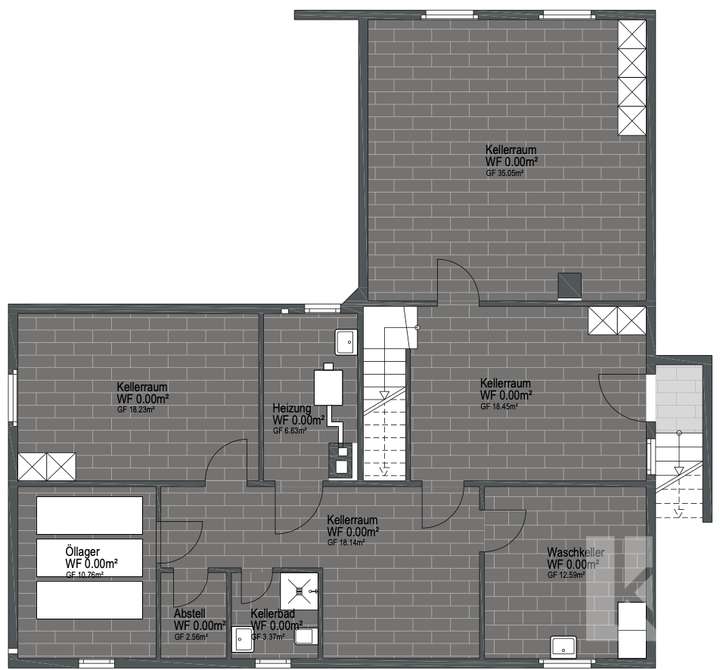  Grundriss Kellergeschoss