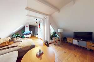 Lehesterdeich /  Stilvolle 4-Zimmer-Maisonette-Wohnung mit Loggia in ruhiger Lage – Die vollständige Adresse der Immobilie erhältst du vom Anbieter., 28355 Oberneuland, Bremen – Vorschaubild 3