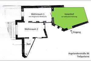 Tolles Studentenapartment in der Südstadt! Souterrain. Eigener Innenhof! Duschbad! EBK. – Argelanderstraße 86, 53115 Südstadt, Bonn – Vorschaubild 22