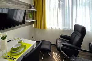 Smartes Single-Apartment, klein, aber komplett ausgestattet zum Wohlfühlen, zentral Offenbach – 63065 Hochschule für Gestaltung, Offenbach am Main – Vorschaubild 3