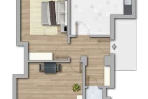 Nicht lang überlegen! Geräumige 2-Zimmer-Wohnung mit Balkon! – Eickendorfer Str. 6, 39122 Fermersleben, Magdeburg – Vorschaubild 11