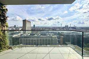 16.Etage: Zwei-Zimmer-Wohnung mit Skylineblick in Südausrichtung im Eden Tower mit Balkon – Die vollständige Adresse der Immobilie erhältst du vom Anbieter., 60327 Gallus, Frankfurt am Main – Vorschaubild 5