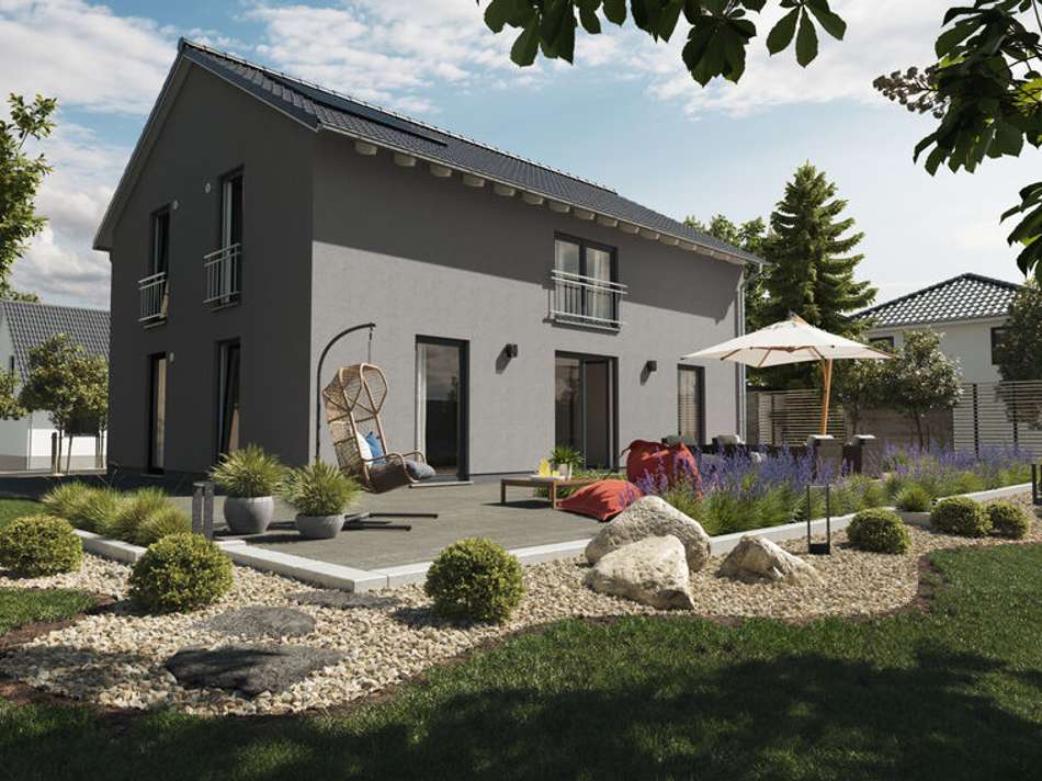 Gartenansicht-Trend