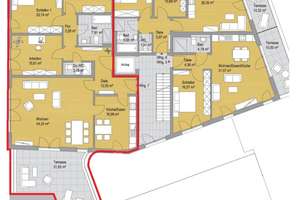 Luxus-Etagenwohnung mit exklusiver EBK in Top-Lage: 4 Zimmer, 2 Bäder und Terrasse! – Lütticher Straße 17b, 52064 St. Jakob, Aachen – Vorschaubild 9