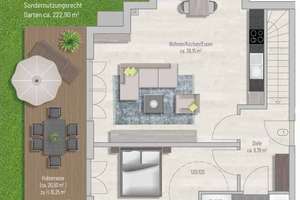 Stilvolle 3-Zimmer-EG-Wohnung mit gehobener Innenausstattung mit Terrasse und EBK – Däumlingstraße 4, 81739 Waldperlach, München – Vorschaubild 17