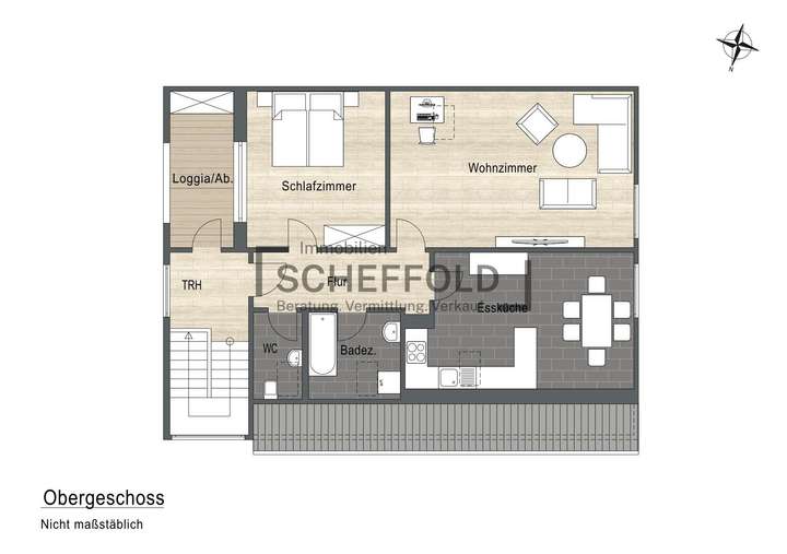 Grundriss Obergeschoss