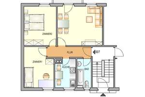 3-Zimmer-Wohnung in Stuttgart-Münster – 70376 Münster, Stuttgart – Vorschaubild 2