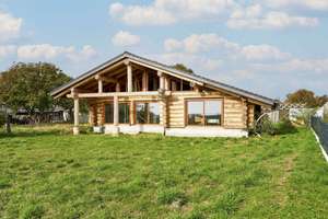 Traumhaftes Holzhaus: Wohnen mit großem, sonnigem Garten und naturnaher Lage – Die vollständige Adresse der Immobilie erhältst du vom Anbieter., 4849 Laußig – Vorschaubild 2