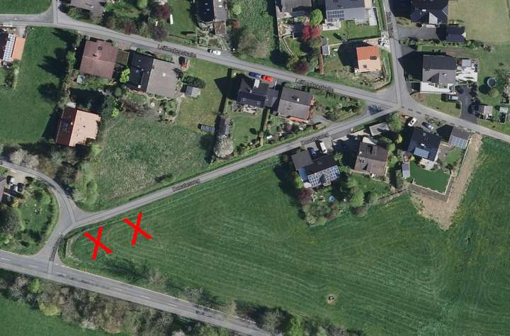 Luftaufnahme Donatusweg