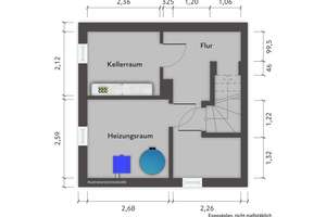 Modernisierungsbedürftiges Endreihenhaus in begehrter Wohnlage zum Kauf in Rahlstedt - Wentzel Dr. – 22143 Rahlstedt, Hamburg – Vorschaubild 9