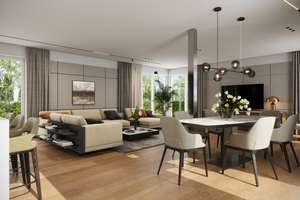 WOHNEN MITTEN IM GRÜNEN - Terrassenwohnung mit Garten - NEUBAU/ERSTBEZUG – 60431 Ginnheim, Frankfurt am Main – Vorschaubild 2