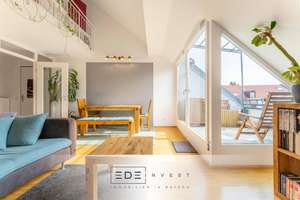 Lichtdurchflutete Maisonettewohnung mit Galerie und sonniger Dachterrasse – Die vollständige Adresse der Immobilie erhältst du vom Anbieter., 81927 Englschalking, München – Vorschaubild 1