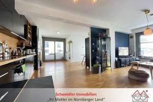 Modern, urban, flexibel: 3- bis 4-Zimmer-Wohnung (Bj. 2021!) mit Loggia in der Fürther-Oststadt – Die vollständige Adresse der Immobilie erhältst du vom Anbieter., 90762 Stadtpark, Stadtgrenze, Fürth – Vorschaubild 1