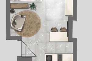 Voll Möblierte 1-Zimmer-Wohnung direkt am Zoopark – hell, modern & bestens ausgestattet – 40239 Düsseltal, Düsseldorf – Vorschaubild 6