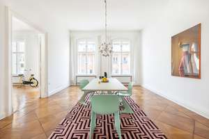 Am Monbijoupark, Mitte: Imposante 5-Zimmer Altbauwohnung mit außergewöhnlichen Deckenhöhen – 10117 Mitte (Ortsteil), Berlin – Vorschaubild 12