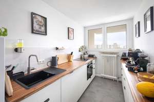 Panorama Tower Germering | Sanierte 2-Zimmer-Wohnung mit Balkon & Tiefgarage (7.OG) – Münchenerstraße 2, 82110 Germering – Vorschaubild 7