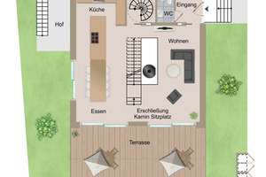 FAMILIENTRAUM IN DIREKTER MAINLAGE – High-End Architektenhaus mit Erdwärmepumpe, Sauna, PV-Anlage – 63075 Rumpenheim, Offenbach am Main – Vorschaubild 26