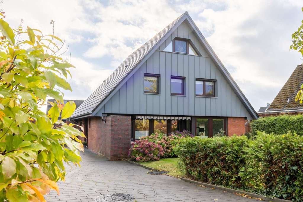 Immobilie in Fockbek - Stilvolles Zuhause in Fockbek: Einfamilienhaus, das Architektur & Wohngefühl auf ca. 200 m² vereint - Bild 1