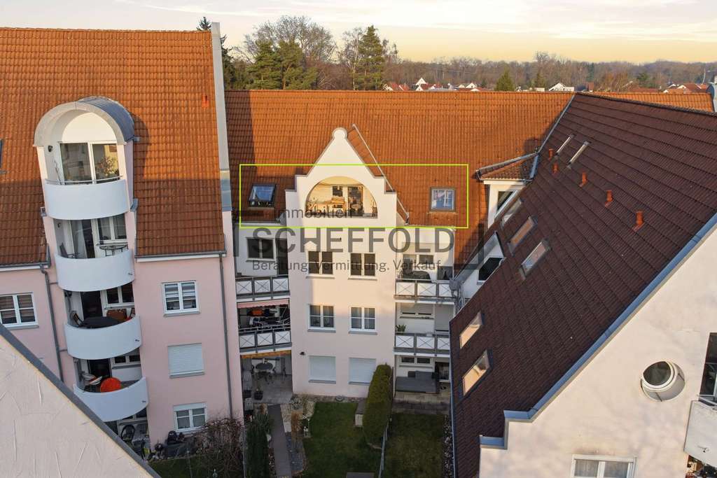 Immobilie in Dietenheim - Zentral! 3,5-Zimmer Dachgeschoss-Wohnung mit durchdachtem Grundriss - Bild 4