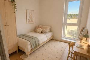 Neubau Penthouse | spektakulärer Weitblick ins Grüne trotz zentraler Stadtlage| 3-Zimmer | Erstbezug – Hagsfelder Allee 17, 76131 Oststadt, Karlsruhe – Vorschaubild 12