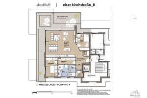 PB-Elsen Traumhafte Penthouse - Wohnung mit Dachterrasse im Zentrum – Elser Kirchstraße 8, 33106 Elsen, Paderborn – Vorschaubild 17