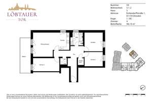 Ihr neues Zuhause: Komfortable 4-Zimmer-Wohnung – Eichendorffstraße 1, 1159 Löbtau-Nord, Dresden – Vorschaubild 11