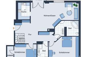 Schwabing – am Hohenzollernplatz: 4-Zimmer-Maisonettewhg. im DG mit Balkon zum Innenhof, Lift & TG. – Die vollständige Adresse der Immobilie erhältst du vom Anbieter., 80796 Neuschwabing, München – Vorschaubild 26