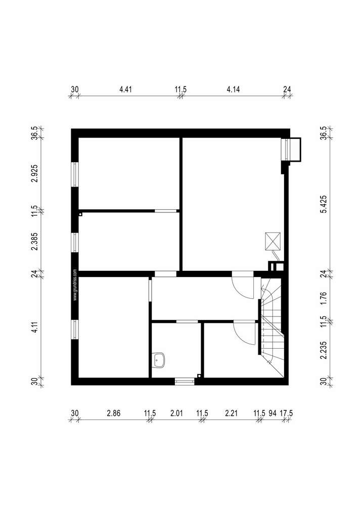 Grundriss Kellergeschoss