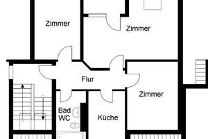 + 3 Zimmer im Dachgeschoss + – Guldener Kamp 30, 38239 Thiede, Salzgitter – Vorschaubild 3