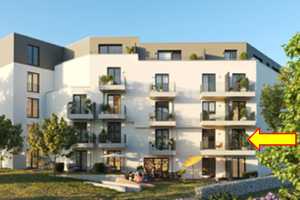 Moderne 1-Raum-Wohnung mit EBK in Neubau/Erstbezug Endenich/Poppelsdorf – Röckumstr. 102, 53121 Bonn – Vorschaubild 1