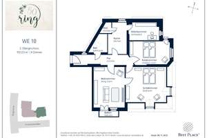 Wohnen mit Stil: 4-Zimmer-Gründerzeitaltbau mit Stuck  und Südbalkon – Ringstraße 50, 12205 Lichterfelde, Berlin – Vorschaubild 47