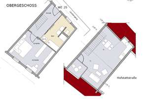 **Großzügige 2-Zimmer-Maisonettewohnung mit Loggia im Herzen der Altstadt von Reutlingen** – Die vollständige Adresse der Immobilie erhältst du vom Anbieter., 72764 Reutlingen-Mitte, Reutlingen – Vorschaubild 6