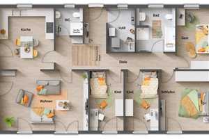 Der massive Bungalow für Familien, die sich Flexibilität wünschen in Müden Aller OT Flettmar – Gifhorn (Kreis) – Vorschaubild 9