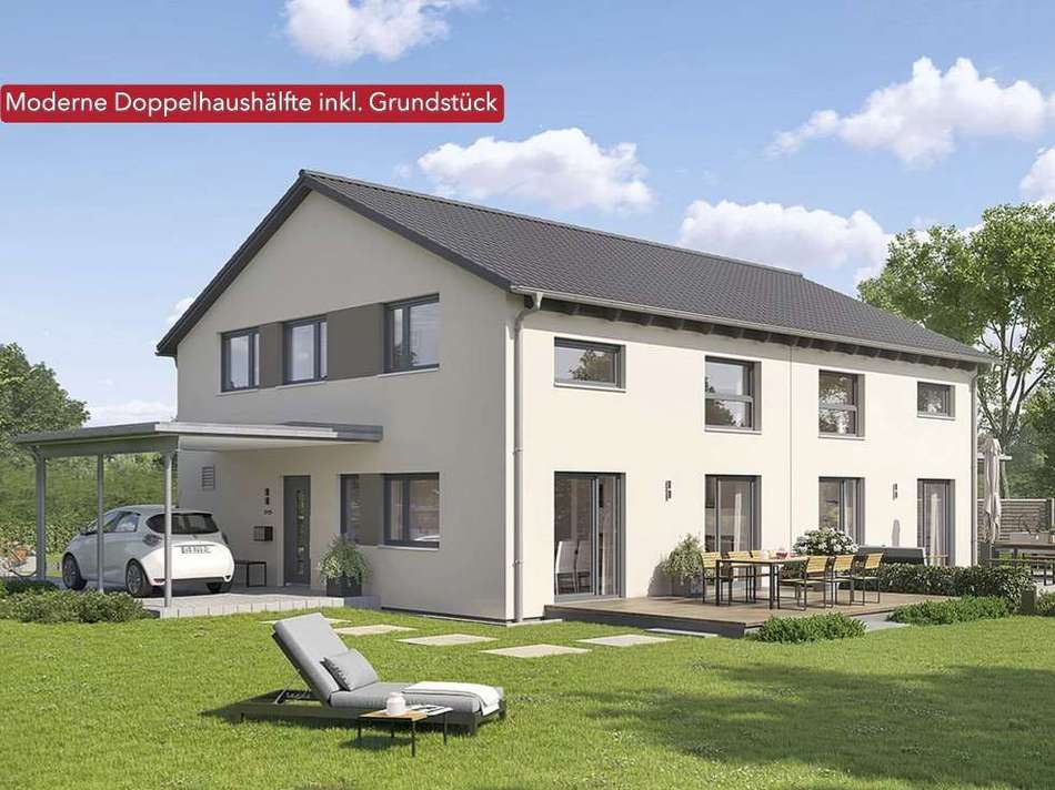 Moderne Doppelhaushälfte inklu