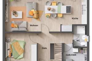 Das variable Haus mit Wohlfühlgarantie - einfach genießen – Die vollständige Adresse der Immobilie erhältst du vom Anbieter., 75335 Dobel – Vorschaubild 13