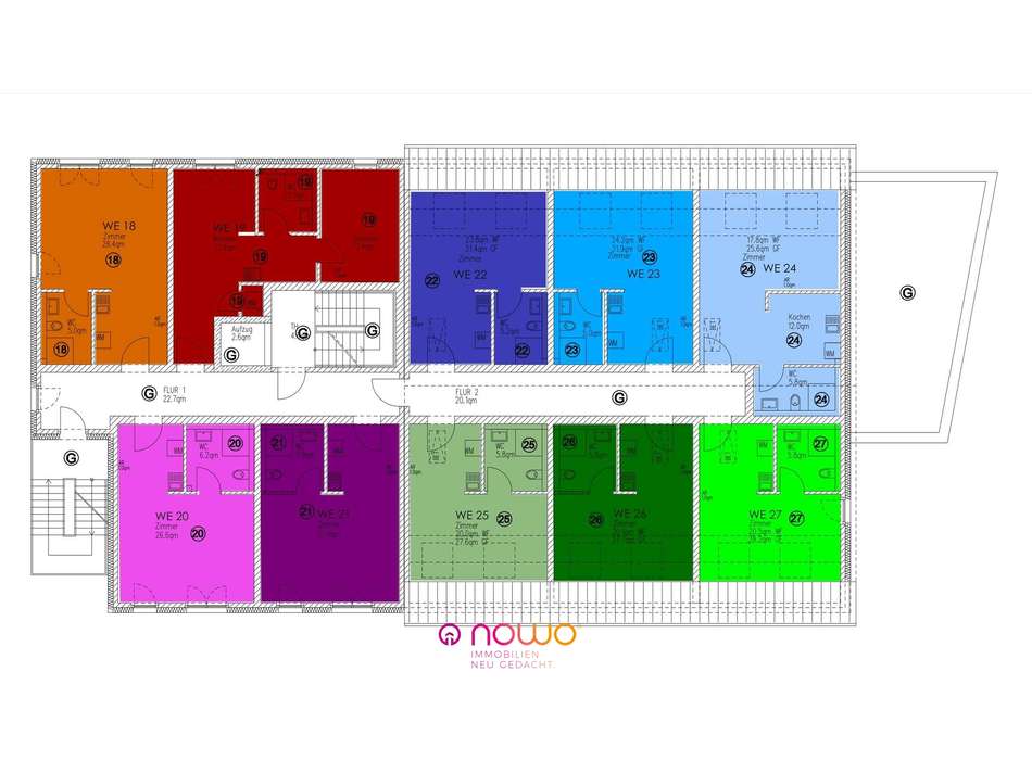 Grundriss 2. Obergeschoss