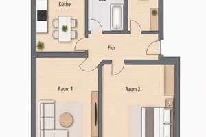 2,5 Zimmerwohnung in ruhiger Lage von Berlin Charlottenburg - bezugsfrei!  – Soorstraße 29, 14050 Westend, Berlin – Vorschaubild 11