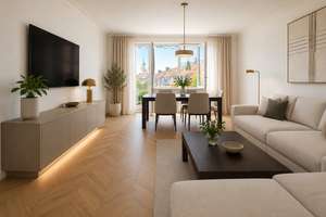 Über den Dächern Münchens – Charmante 2-Zimmer-Wohnung mit großem Balkon – Elisabethstr. 27, 80796 Neuschwabing, München – Vorschaubild 3