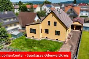 Mitten in Michelstadt und trotzdem ruhig gelegen, schönes Einfamilienhaus mit Doppelgarage – Odenwaldkreis – Vorschaubild 1