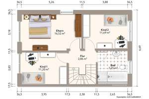 MODERNES  FAMILIENHAUS IM GRÜNEN – 83052 Bruckmühl – Vorschaubild 17