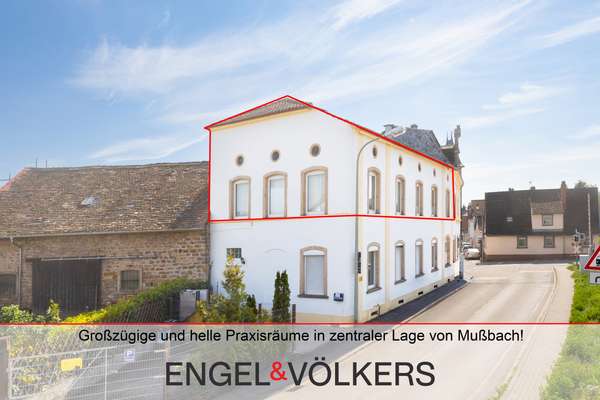 Großzügige und helle PRAXISRÄUME in zentraler Lage von Mußbach!