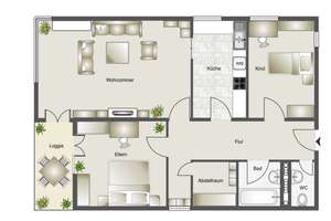 Attraktive Eigentumswohnung mit Loggia und Garage am beliebten Osnabrücker Westerberg – 49078 Weststadt, Osnabrück – Vorschaubild 21