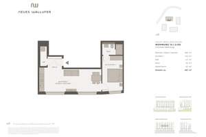 Charmante 2-Zimmer-Wohnung am Neuen Wallufer in Lübeck – 23558 Sankt Lorenz Süd, Lübeck – Vorschaubild 2